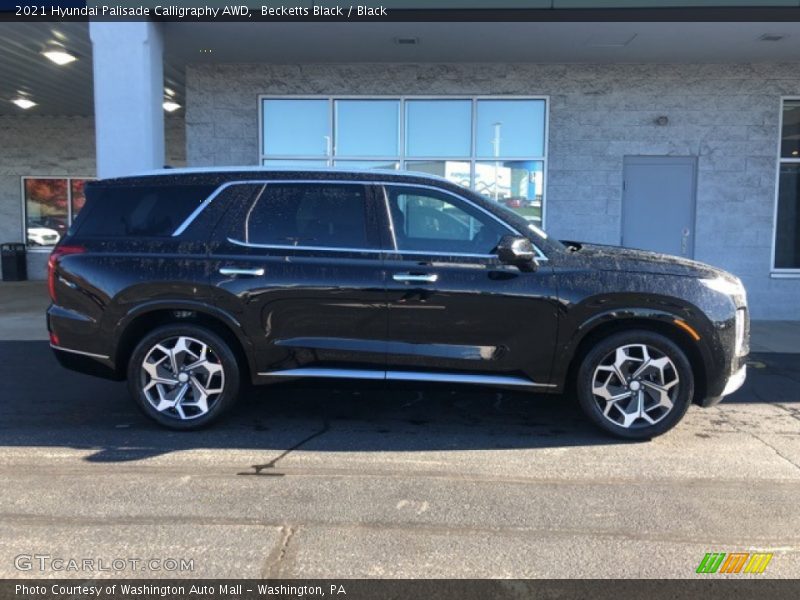 Becketts Black / Black 2021 Hyundai Palisade Calligraphy AWD