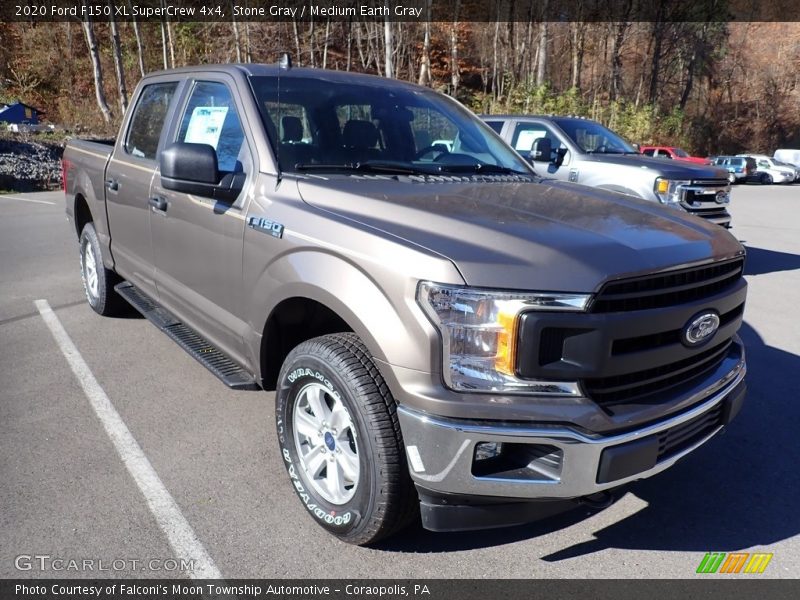 Stone Gray / Medium Earth Gray 2020 Ford F150 XL SuperCrew 4x4