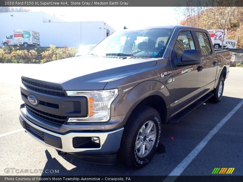 Stone Gray / Medium Earth Gray 2020 Ford F150 XL SuperCrew 4x4