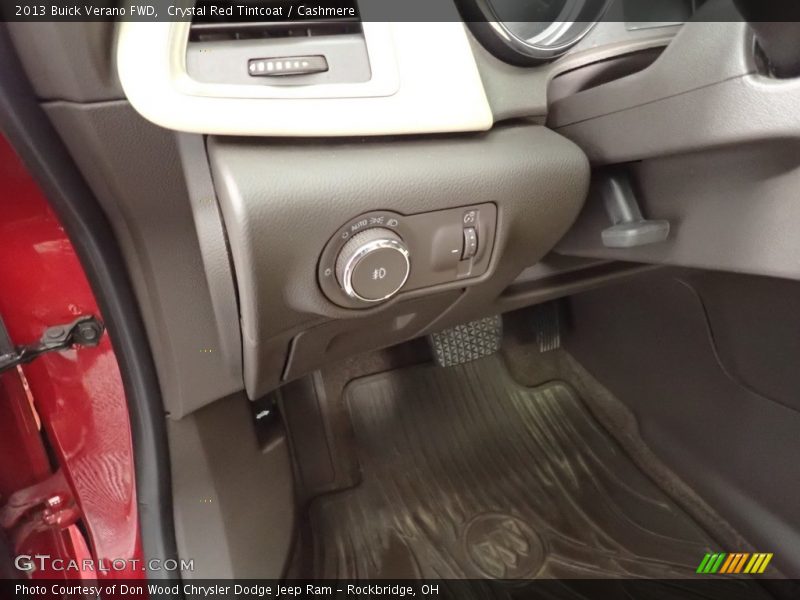 Crystal Red Tintcoat / Cashmere 2013 Buick Verano FWD