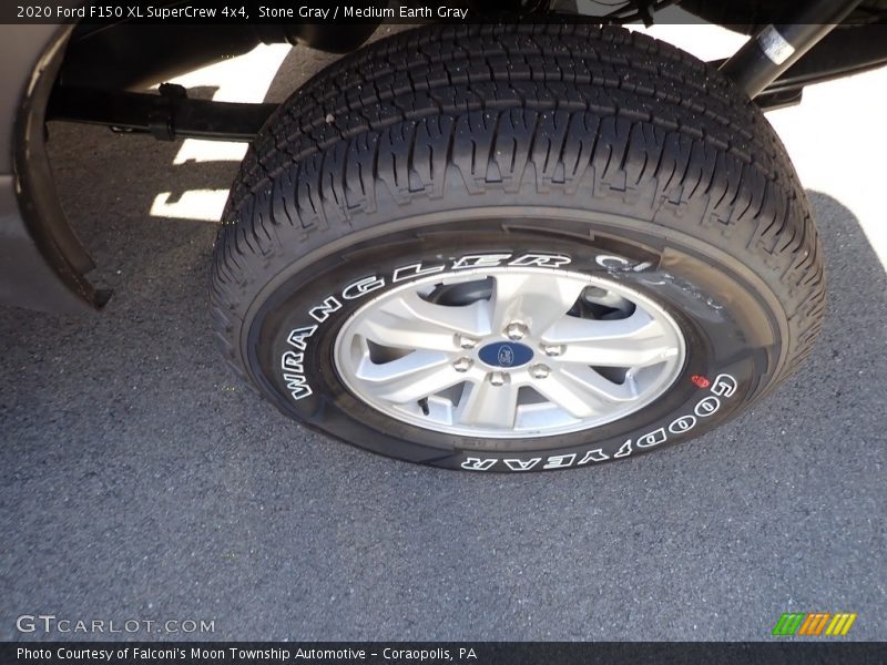 Stone Gray / Medium Earth Gray 2020 Ford F150 XL SuperCrew 4x4