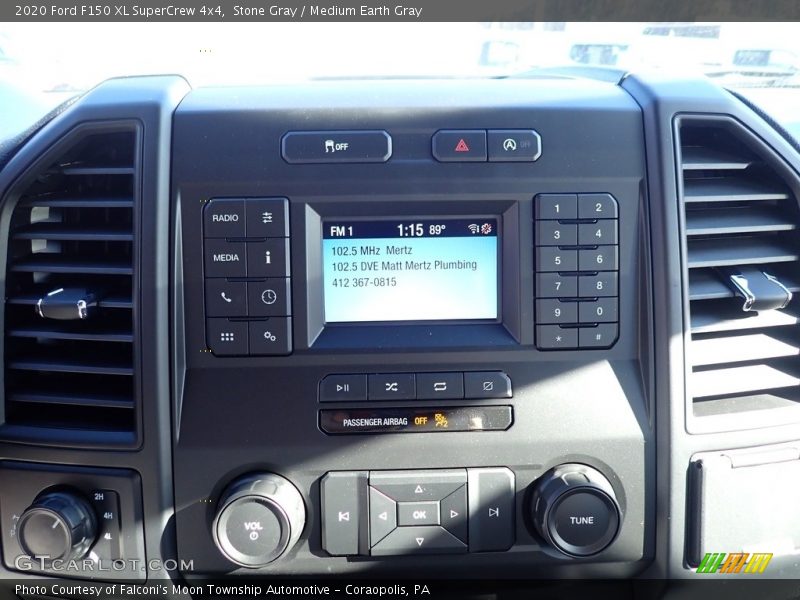 Stone Gray / Medium Earth Gray 2020 Ford F150 XL SuperCrew 4x4