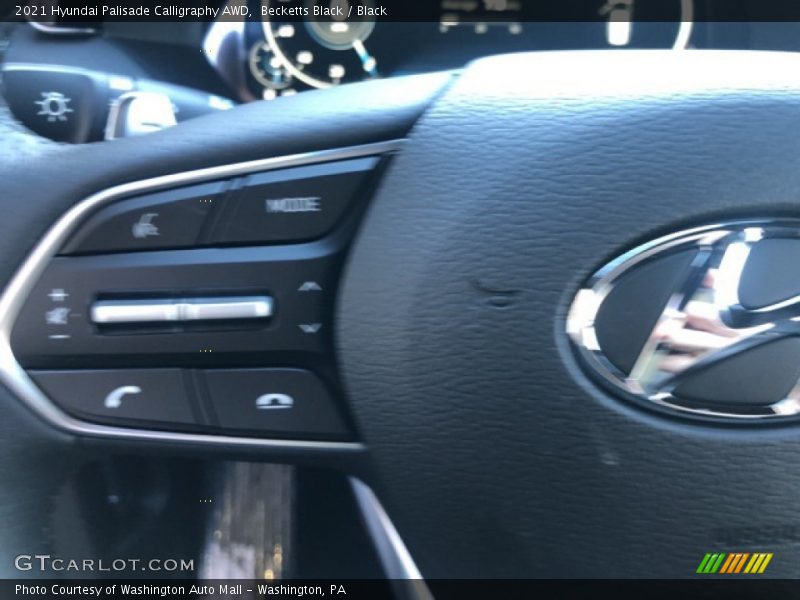 Becketts Black / Black 2021 Hyundai Palisade Calligraphy AWD