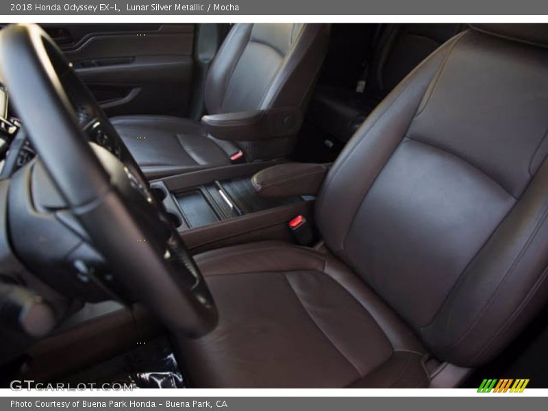 Lunar Silver Metallic / Mocha 2018 Honda Odyssey EX-L