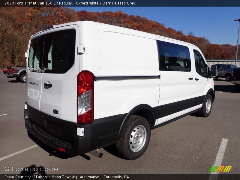 Oxford White / Dark Palazzo Grey 2020 Ford Transit Van 150 LR Regular