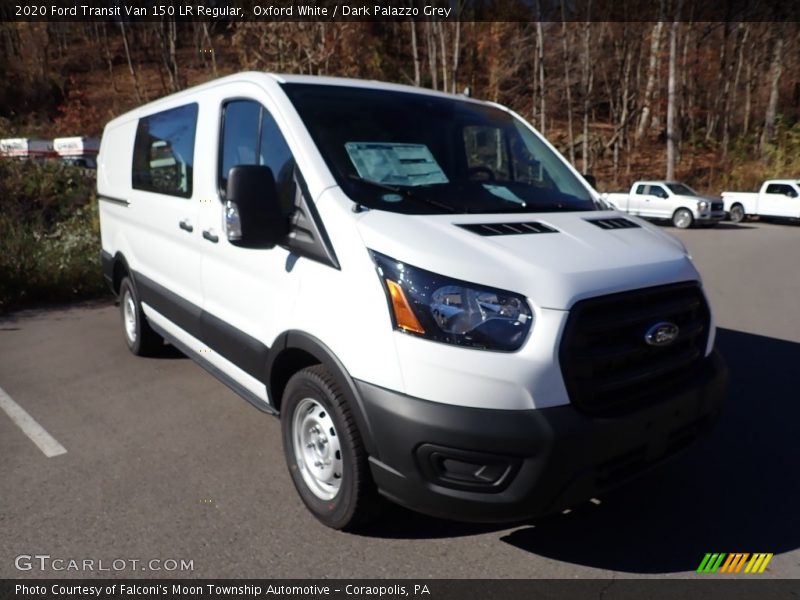 Oxford White / Dark Palazzo Grey 2020 Ford Transit Van 150 LR Regular