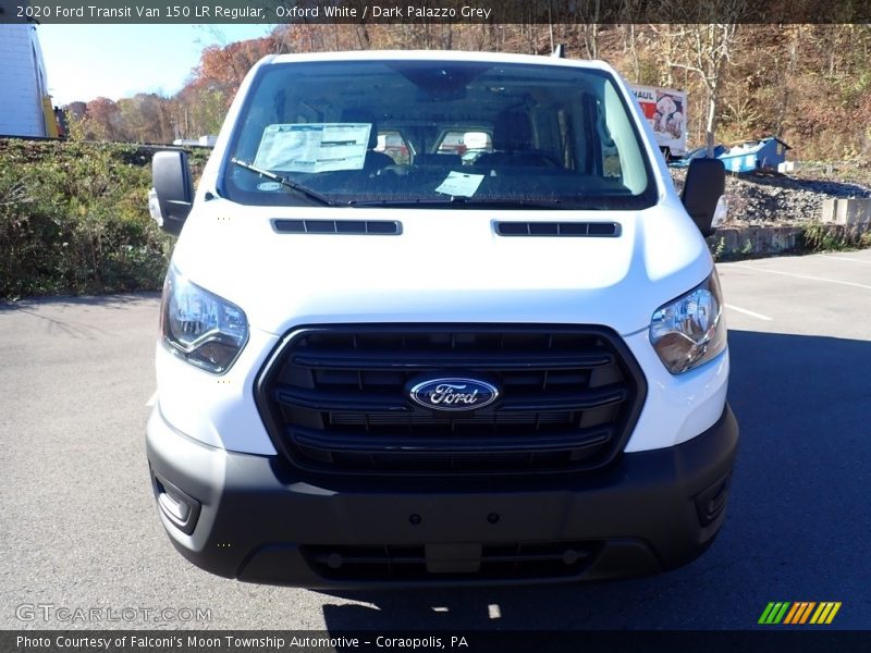 Oxford White / Dark Palazzo Grey 2020 Ford Transit Van 150 LR Regular