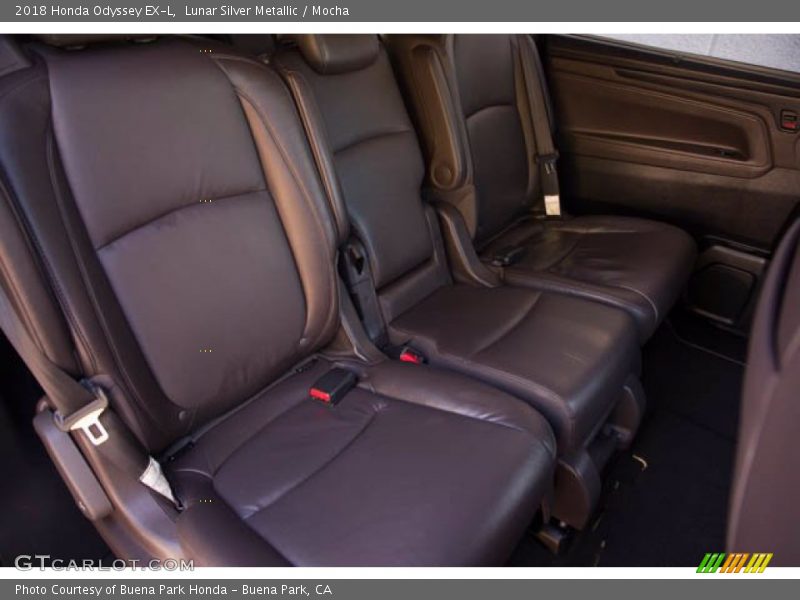 Lunar Silver Metallic / Mocha 2018 Honda Odyssey EX-L