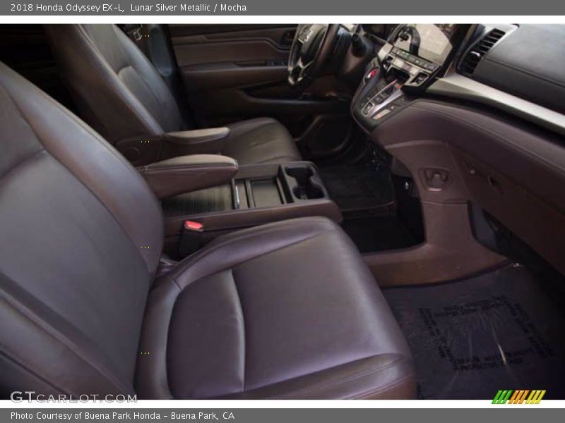Lunar Silver Metallic / Mocha 2018 Honda Odyssey EX-L