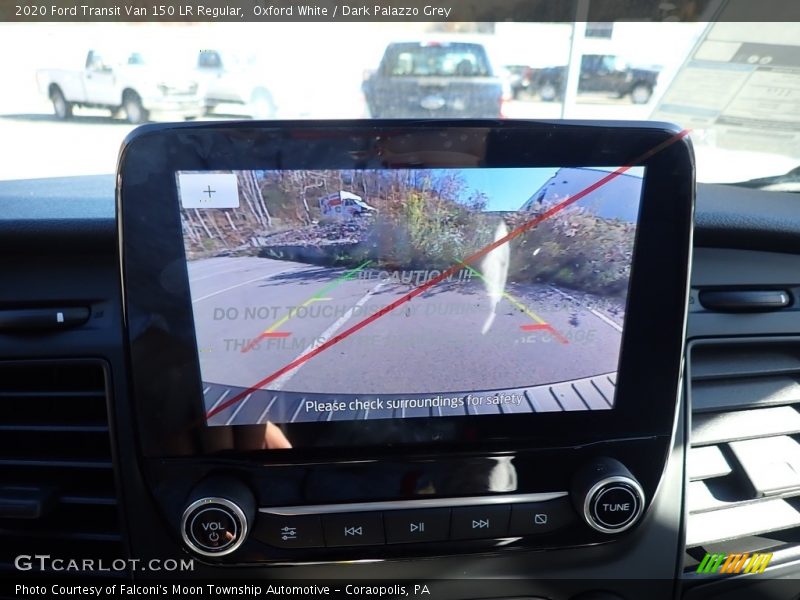 Oxford White / Dark Palazzo Grey 2020 Ford Transit Van 150 LR Regular
