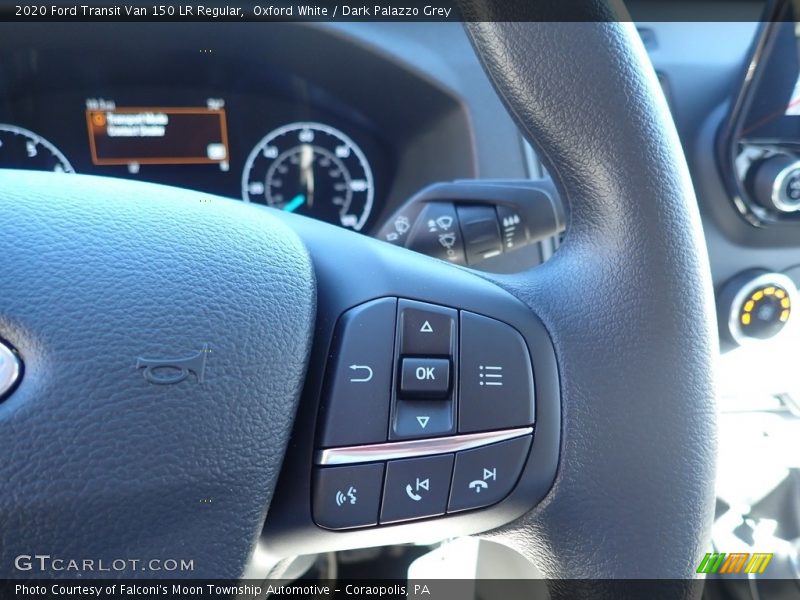 Oxford White / Dark Palazzo Grey 2020 Ford Transit Van 150 LR Regular