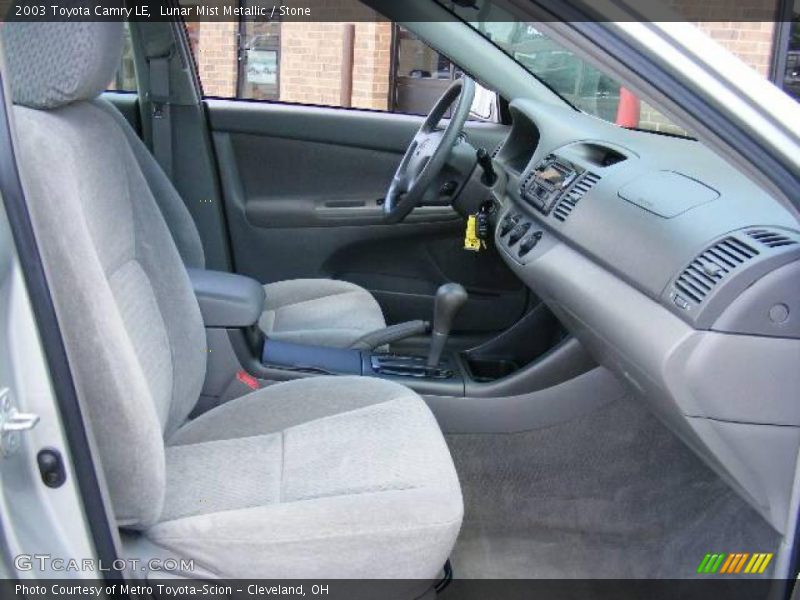 Lunar Mist Metallic / Stone 2003 Toyota Camry LE