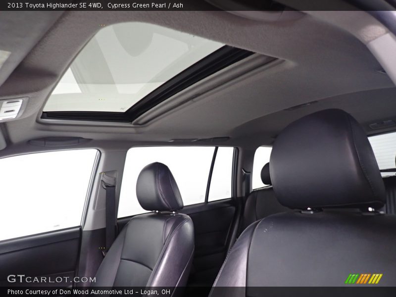 Cypress Green Pearl / Ash 2013 Toyota Highlander SE 4WD