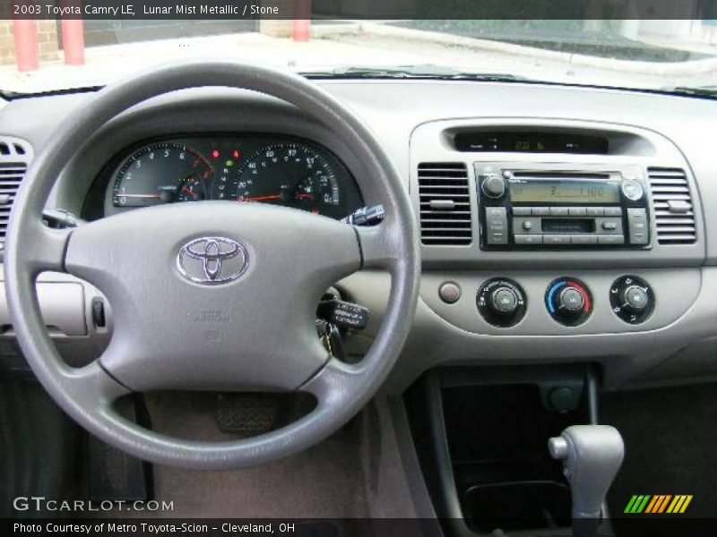 Lunar Mist Metallic / Stone 2003 Toyota Camry LE