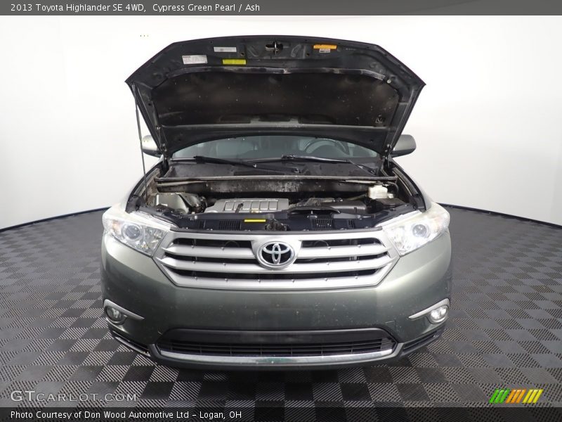 Cypress Green Pearl / Ash 2013 Toyota Highlander SE 4WD