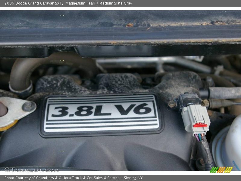 Magnesium Pearl / Medium Slate Gray 2006 Dodge Grand Caravan SXT
