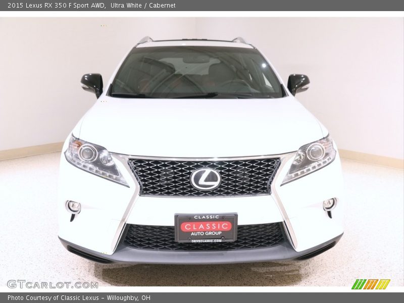 Ultra White / Cabernet 2015 Lexus RX 350 F Sport AWD