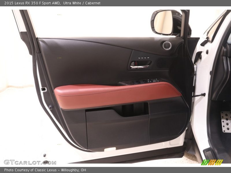 Ultra White / Cabernet 2015 Lexus RX 350 F Sport AWD