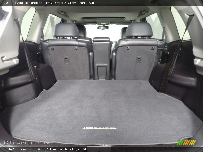 Cypress Green Pearl / Ash 2013 Toyota Highlander SE 4WD