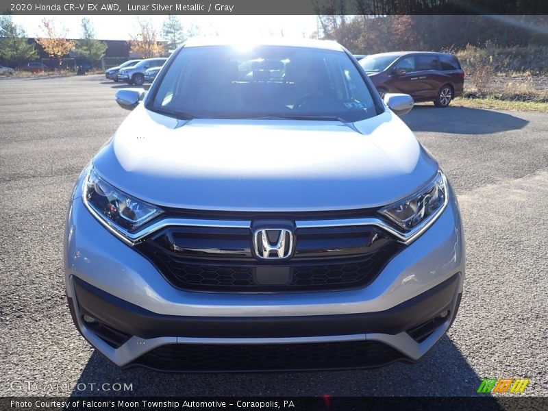 Lunar Silver Metallic / Gray 2020 Honda CR-V EX AWD