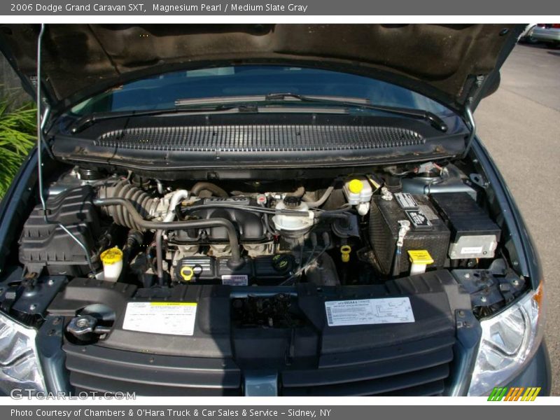 Magnesium Pearl / Medium Slate Gray 2006 Dodge Grand Caravan SXT