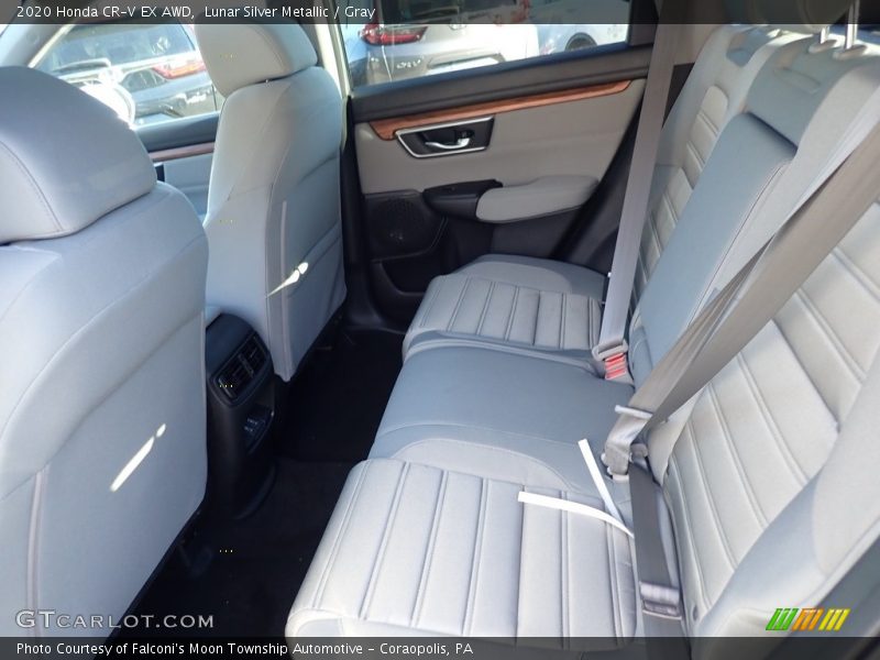 Lunar Silver Metallic / Gray 2020 Honda CR-V EX AWD