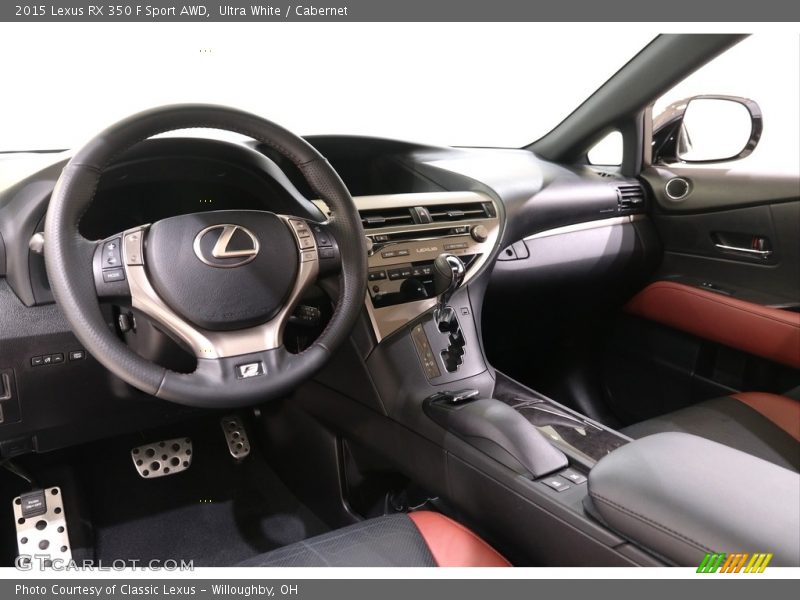 Ultra White / Cabernet 2015 Lexus RX 350 F Sport AWD
