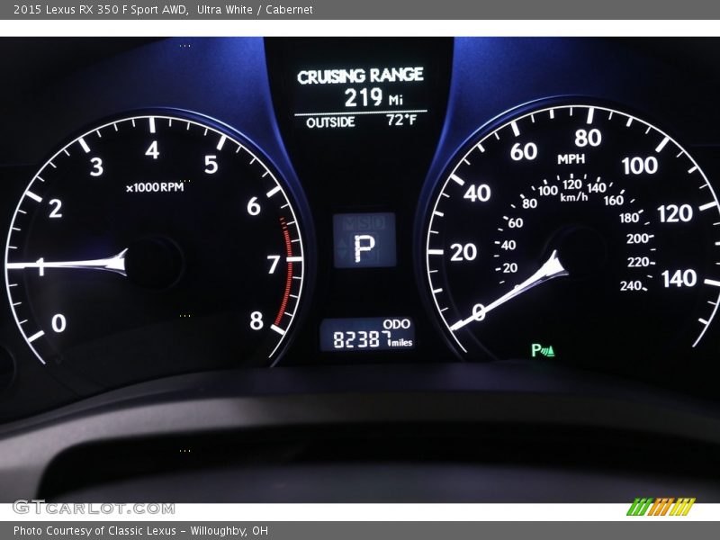 Ultra White / Cabernet 2015 Lexus RX 350 F Sport AWD
