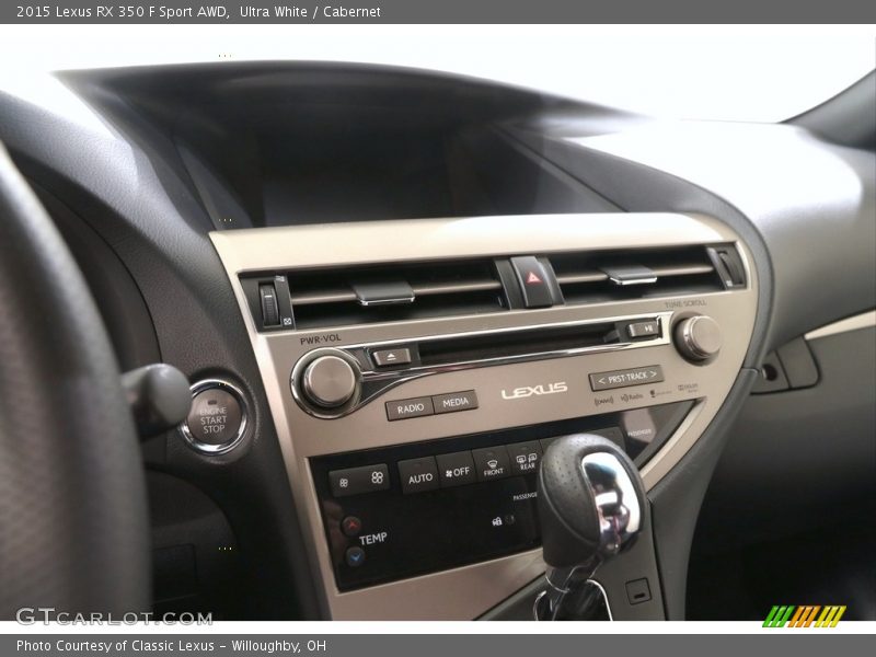 Ultra White / Cabernet 2015 Lexus RX 350 F Sport AWD