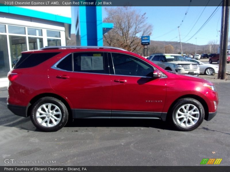 Cajun Red Tintcoat / Jet Black 2018 Chevrolet Equinox LT AWD