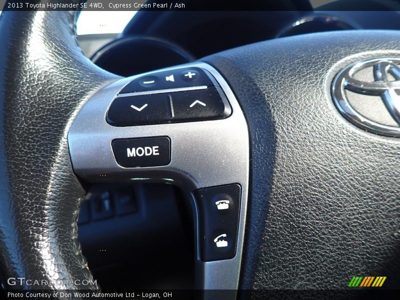 Cypress Green Pearl / Ash 2013 Toyota Highlander SE 4WD