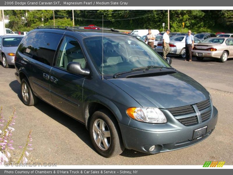 Magnesium Pearl / Medium Slate Gray 2006 Dodge Grand Caravan SXT