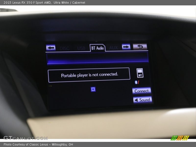 Ultra White / Cabernet 2015 Lexus RX 350 F Sport AWD