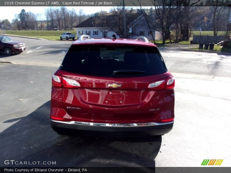 Cajun Red Tintcoat / Jet Black 2018 Chevrolet Equinox LT AWD