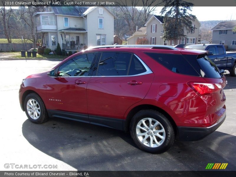 Cajun Red Tintcoat / Jet Black 2018 Chevrolet Equinox LT AWD