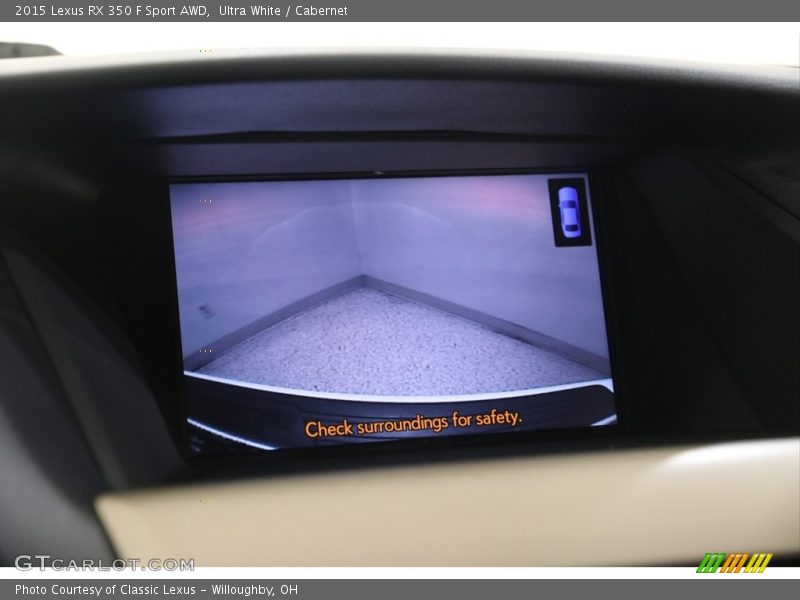 Ultra White / Cabernet 2015 Lexus RX 350 F Sport AWD