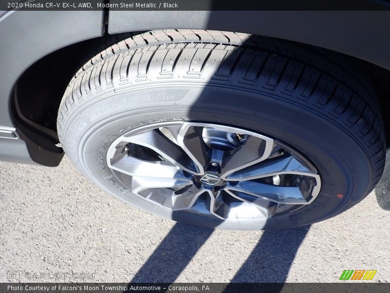 Modern Steel Metallic / Black 2020 Honda CR-V EX-L AWD