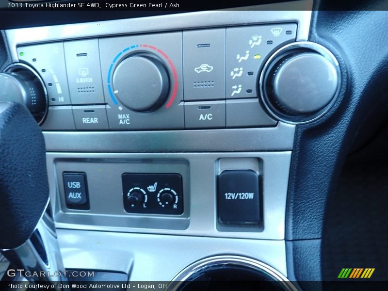 Cypress Green Pearl / Ash 2013 Toyota Highlander SE 4WD