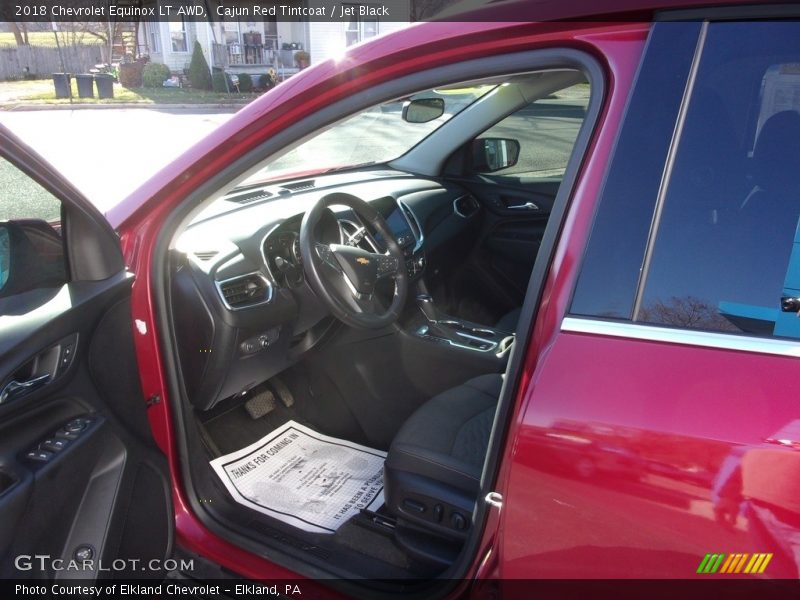 Cajun Red Tintcoat / Jet Black 2018 Chevrolet Equinox LT AWD