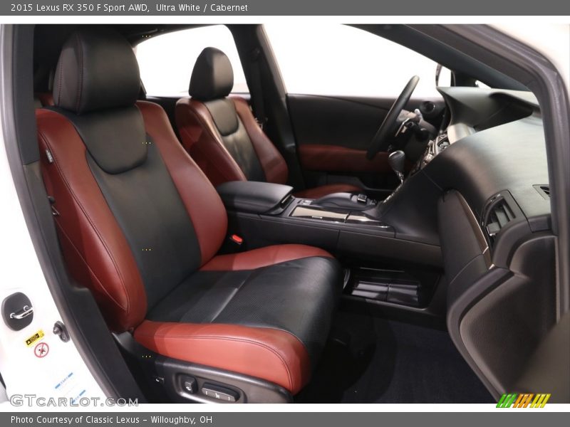 Ultra White / Cabernet 2015 Lexus RX 350 F Sport AWD