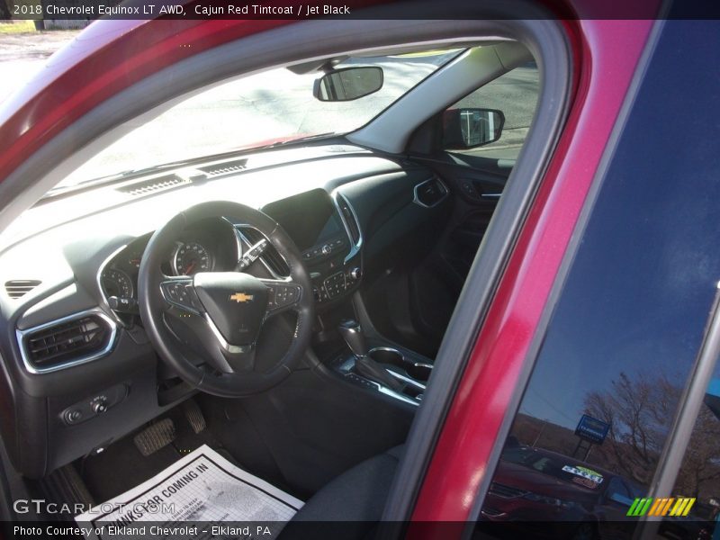 Cajun Red Tintcoat / Jet Black 2018 Chevrolet Equinox LT AWD