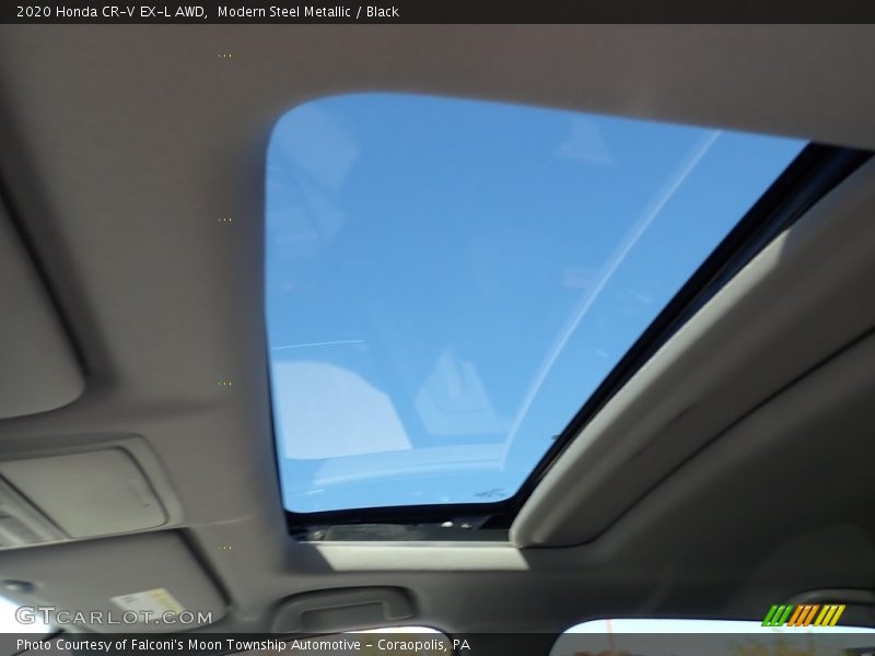 Modern Steel Metallic / Black 2020 Honda CR-V EX-L AWD