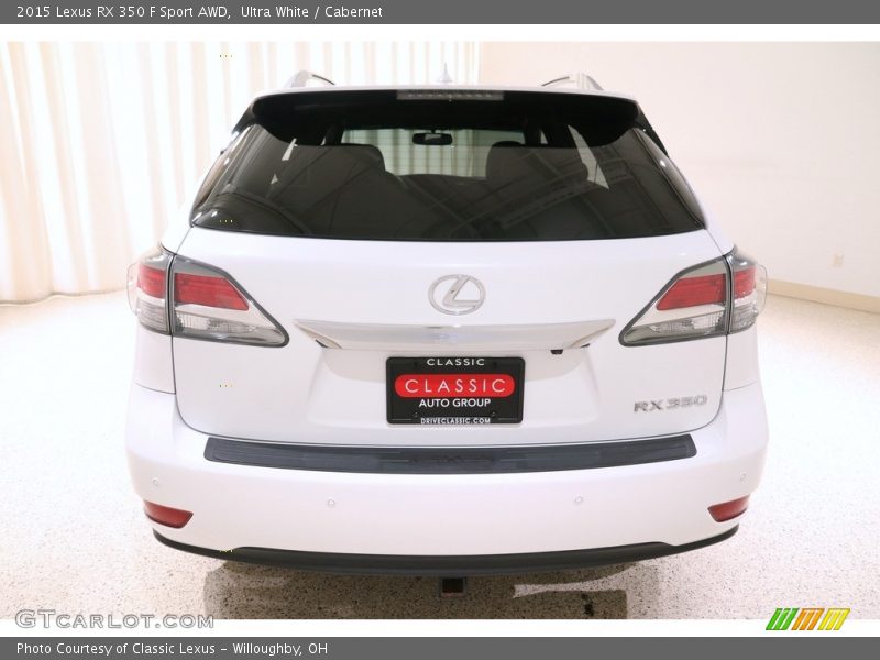Ultra White / Cabernet 2015 Lexus RX 350 F Sport AWD