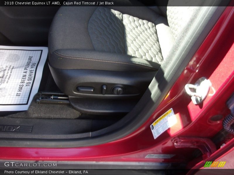 Cajun Red Tintcoat / Jet Black 2018 Chevrolet Equinox LT AWD