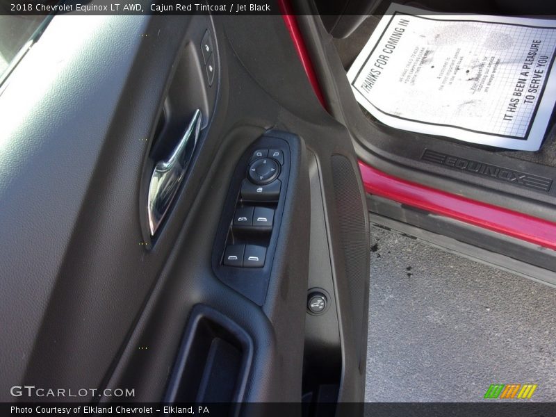 Cajun Red Tintcoat / Jet Black 2018 Chevrolet Equinox LT AWD