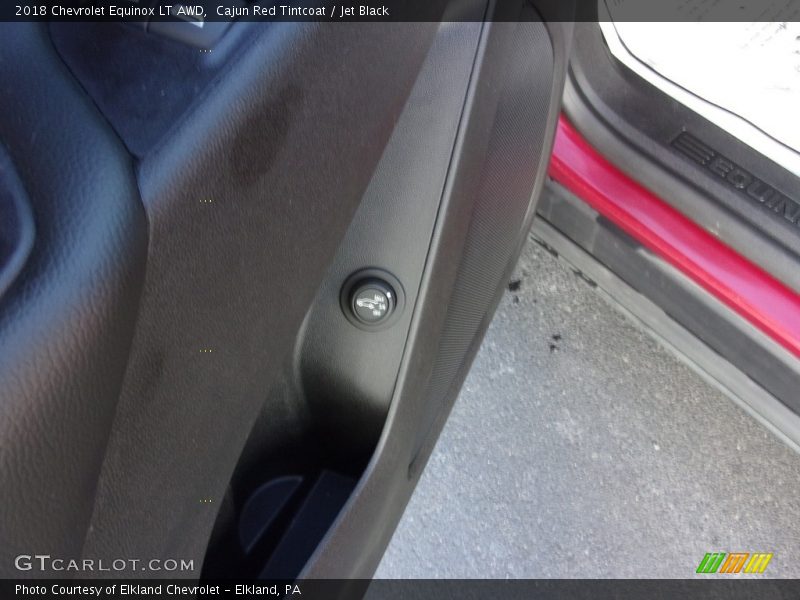 Cajun Red Tintcoat / Jet Black 2018 Chevrolet Equinox LT AWD