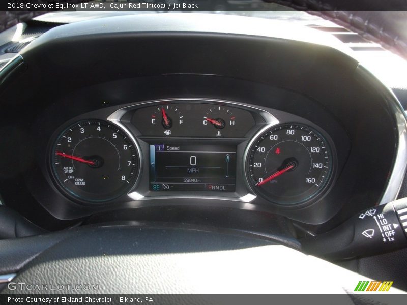 Cajun Red Tintcoat / Jet Black 2018 Chevrolet Equinox LT AWD