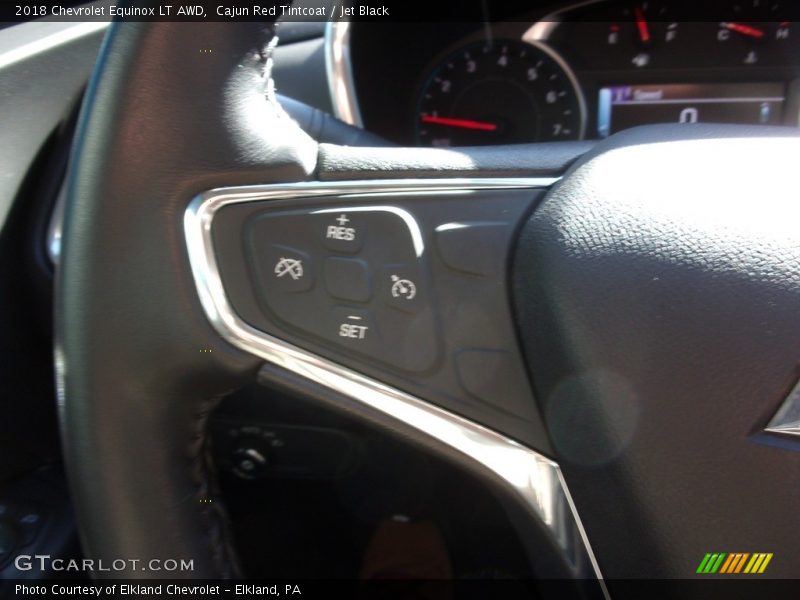 Cajun Red Tintcoat / Jet Black 2018 Chevrolet Equinox LT AWD