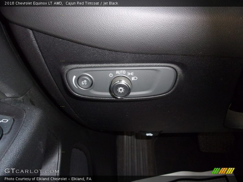 Cajun Red Tintcoat / Jet Black 2018 Chevrolet Equinox LT AWD