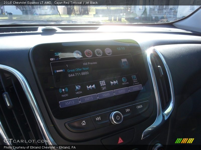 Cajun Red Tintcoat / Jet Black 2018 Chevrolet Equinox LT AWD